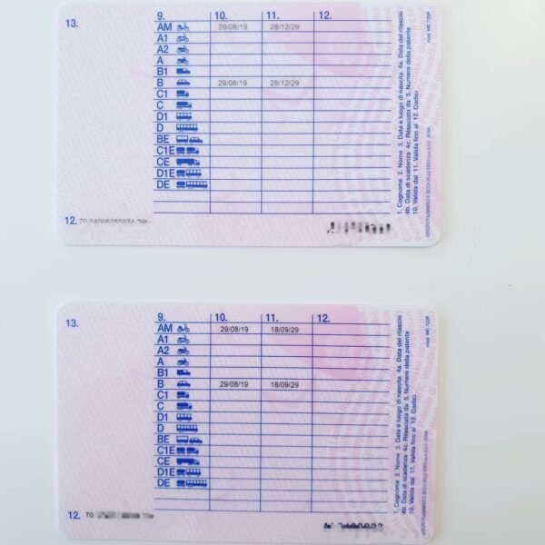 Buy registered Italian driver’s License - Image 2