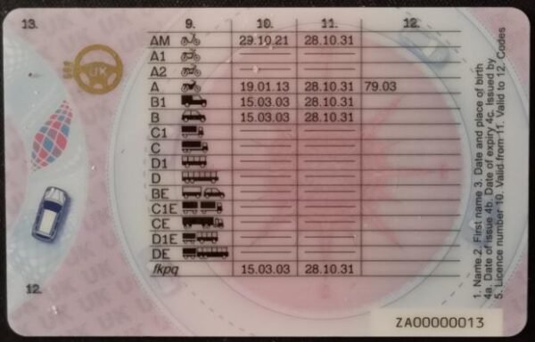 Buy UK driving License registered in DVLA - Image 2